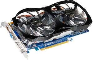 photo Geforce GTX 550 Ti HD, GIGABYTE, 1 Go DDR5