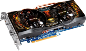 photo Geforce GTX 560 Ti SO, GIGABYTE, 1 Go DDR5