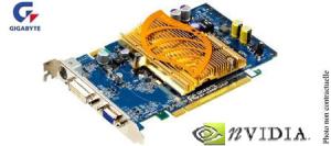 photo Geforce 6800 GT, GIGABYTE, 256 Mo DDR3