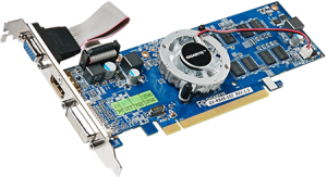 photo Carte video Radeon HD 6450, GIGABYTE, 1 Go DDR3