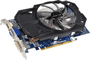 photo Carte video AMD R7 250 OC, GIGABYTE, 1 Go DDR5