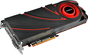 photo Carte video AMD R9 290X, GIGABYTE, 4 Go DDR5