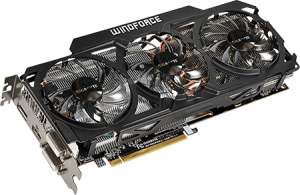 photo Carte video AMD R9 290X OC, GIGABYTE, 4 Go DDR5