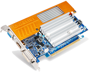 photo Geforce 8400 GS, GIGABYTE, 1 Go DDR2