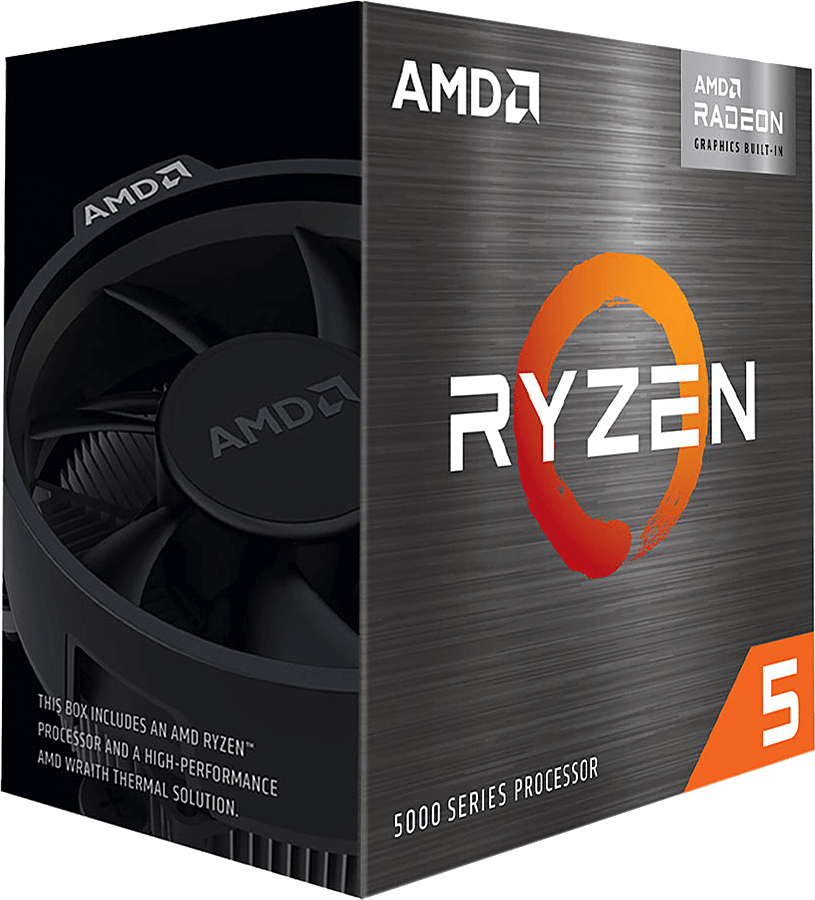 Processeur AMD® 6 coeurs RYZEN 5 - 5600G 100-100000252BOX