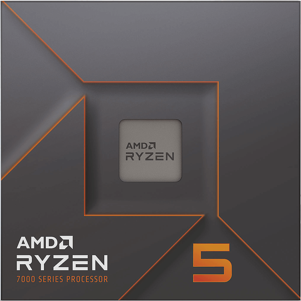 Processeur AMD® 6 coeurs RYZEN 5 - 7600X (sans ventirad) 100-100000593WOF
