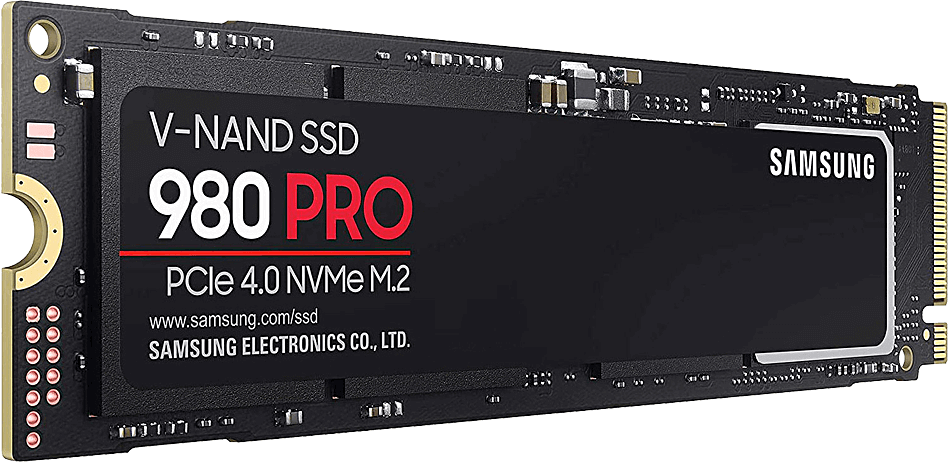 Disque SSD 500 Go Gen.4 NVMe Samsung M.2 980 PRO MZ-V8P500BW