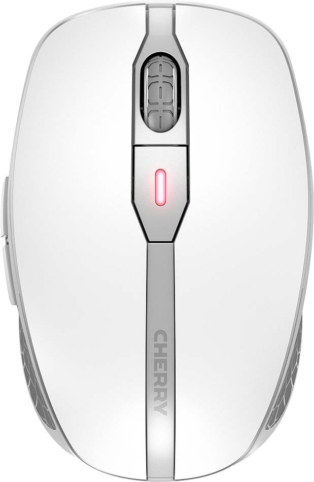 Ensemble clavier et souris sans fil radio / Bluetooth DW 9000 - Blanc/Argent