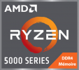 PC sur mesure : 100%  la carte base AMD Ryzen 5000