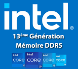 PC sur mesure avec processeur Intel 13e Gnration et mmoire DDR5