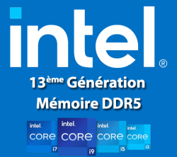 photo PC sur mesure avec processeur Intel 13e Gnration et mmoire DDR5