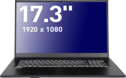 photo Portable sur mesure 17.3"   i5 1235U vidéo Intel Iris Xe écran 1920 x 1080